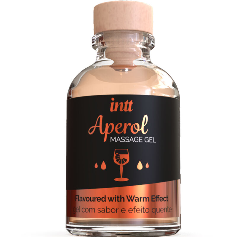 Gel de masaje INTT Aperol con efecto ligeramente calorífico
