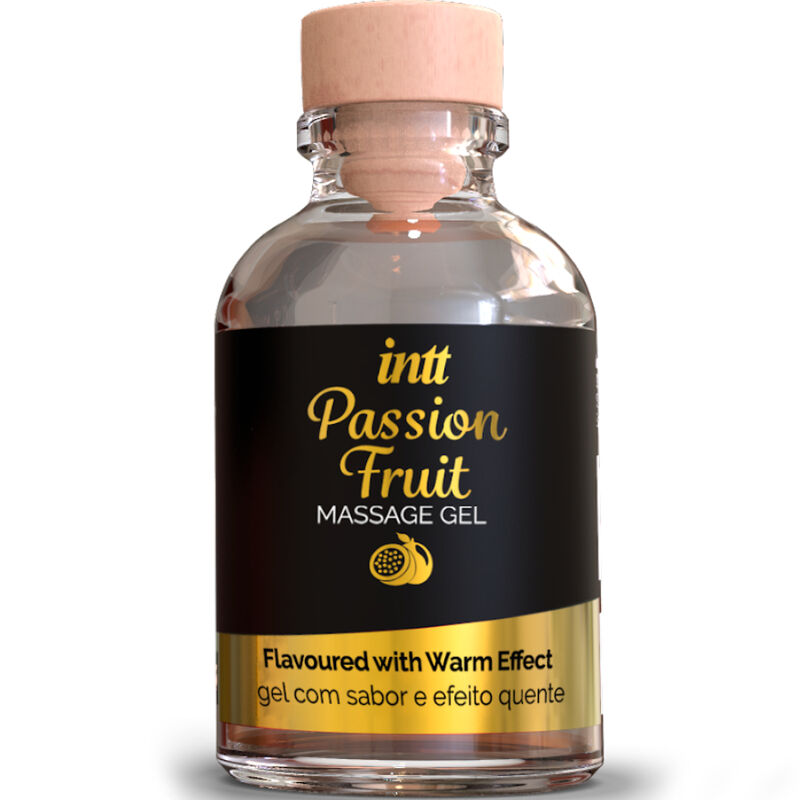 Gel de masaje erótico INTT con maracuyá y efecto calor