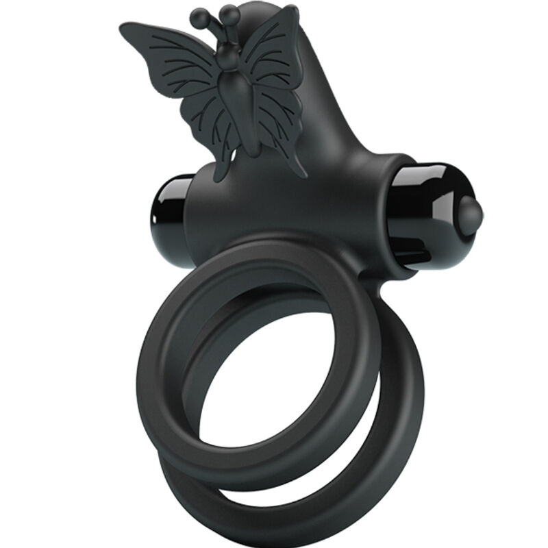 Anillo para el pene vibrador Pretty Love con estimulador independiente