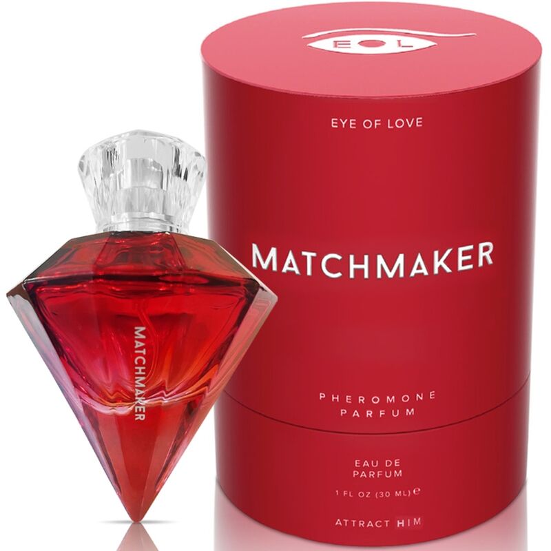 Eye of Love Matchmaker Red Diamond perfume con feromonas, 30 ml