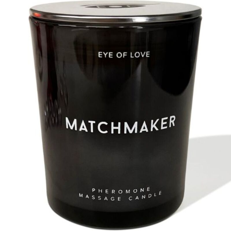 Vela de masaje Matchmaker Black Diamond de EYE OF LOVE, 150 ml