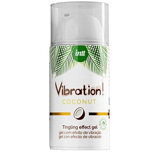 Gel estimulante INTT Vegan Vibration Coconut, 15 ml