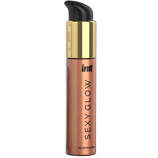 Crema corporal INTT Sexy Glow con brillo dorado, 60 ml