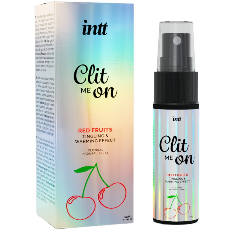 Spray para estimular el clítoris Clit Me On Red Fruits de INTT Releases, 12 ml
