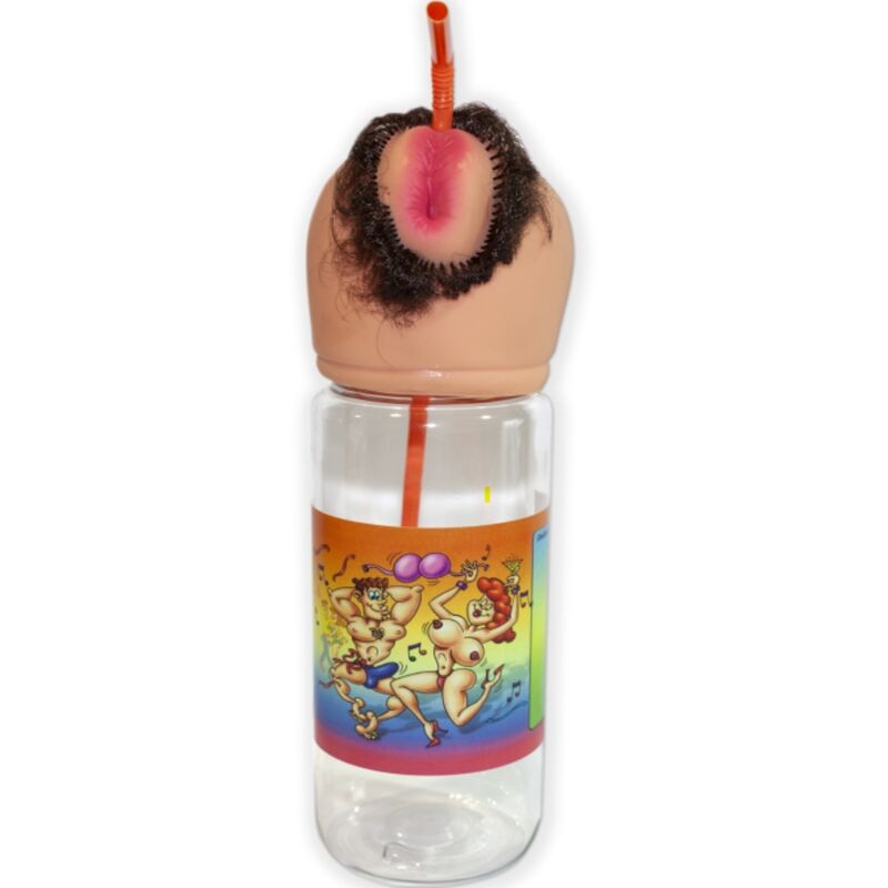 Botella DIABLO PICANTE con forma de labios, 750 ml