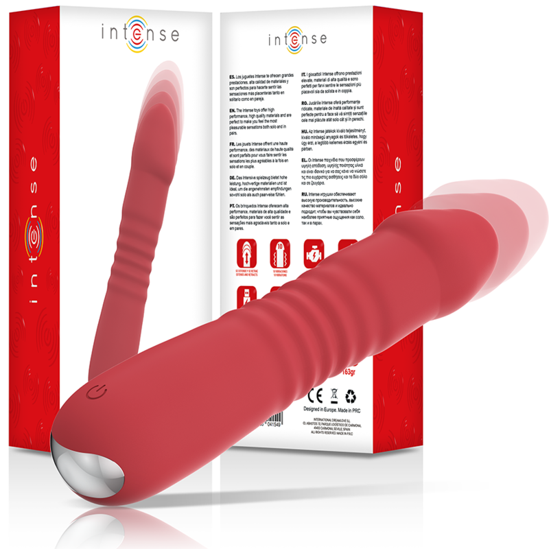 Vibrador INTENSE JUNI UP & DOWN con 10 modos de vibración