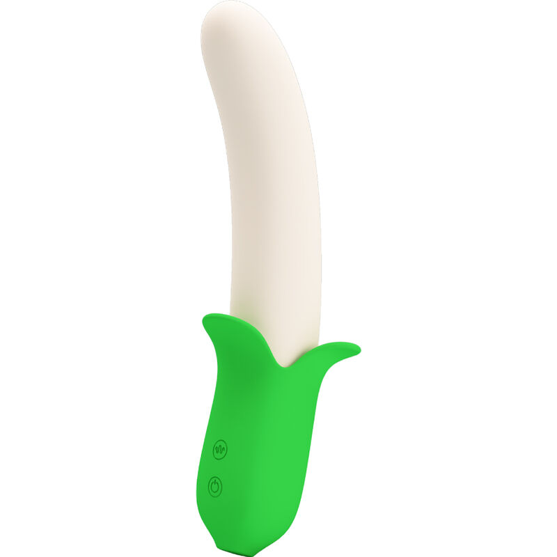 Vibrador Pretty Love Banana Knight con 7 modos de vibración