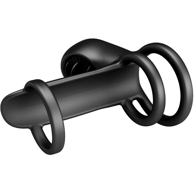 Anillo vibrador para el pene Pretty Love Jammy con estimulador lingual