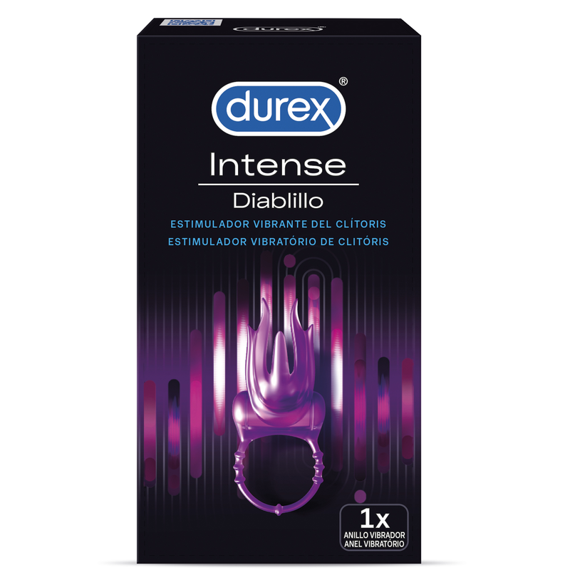 Anillo vibrador para pene DUREX Intense Diablillo, para estimular el clítoris de forma precisa