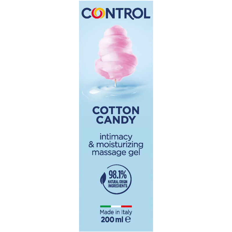 Gel de masaje CONTROL Cotton Candy 200 ml