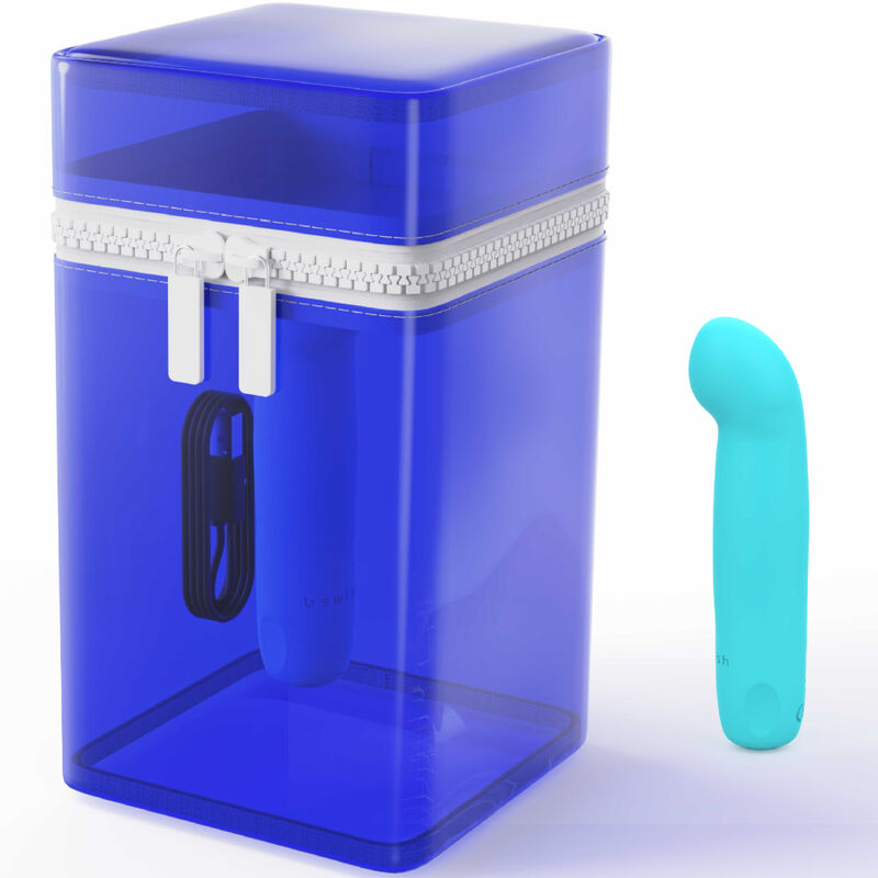 B SWISH Bcute Curve Infinite Classic vibrador de punto G, azul