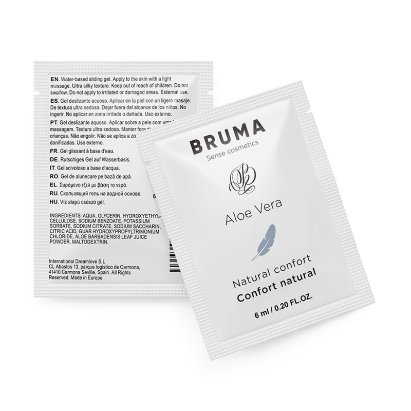 BRUMA Aloe Vera Lubricante Natural Confort, 6 ml