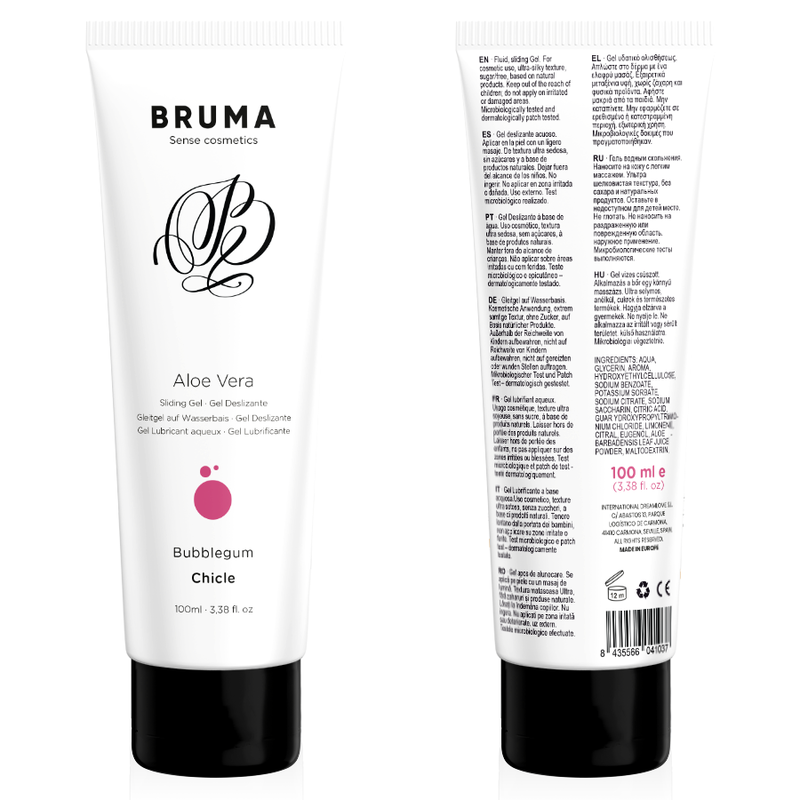 BRUMA lubricante con sabor a chicle, 100 ml