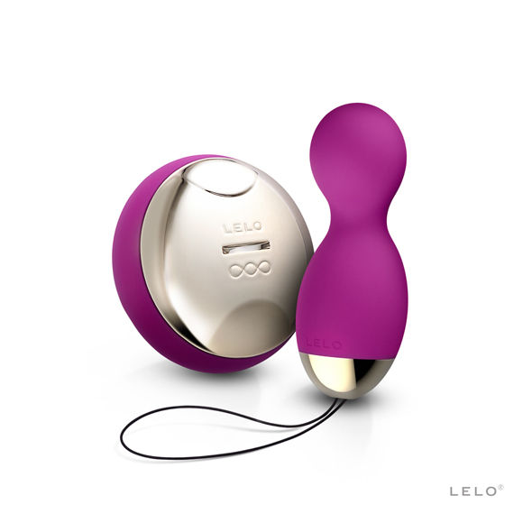 Vibrador LELO Hula Beads con mando a distancia, morado