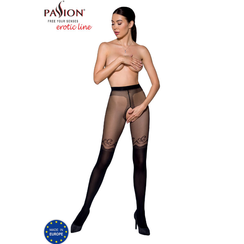 Panty abierto con detalle decorativo y ajuste cómodo, de 20 a 40 DEN PASSION