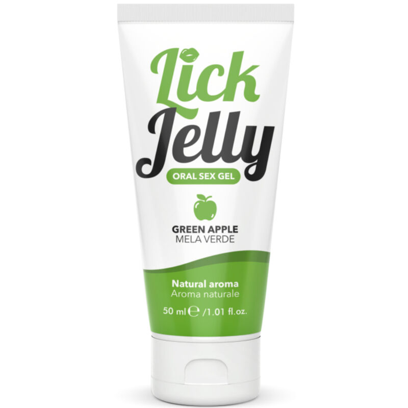 Intimateline Lick Jelly lubricante con sabor a manzana verde, 50 ml