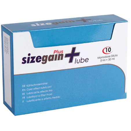 Gel lubricante con efecto frío Sizegain Plus de 500COSMETICS