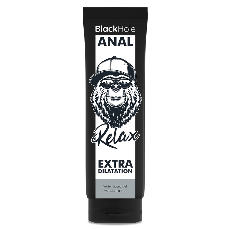 Black Hole Anal Relax gel lubricante anal de base acuosa, 250 ml