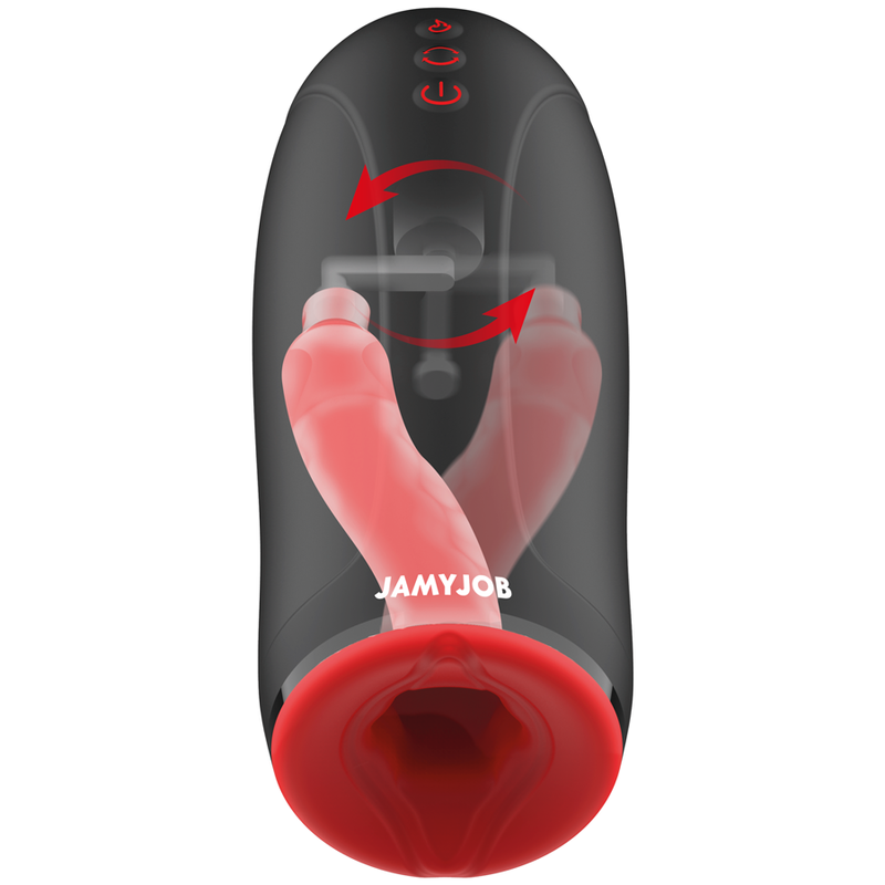Masturbador vibrador JAMYJOB SWING R con función de calor