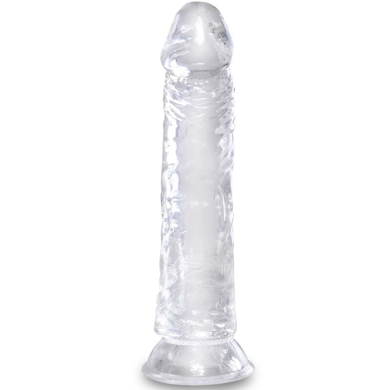 Dildo transparente KING COCK Clear con ventosa