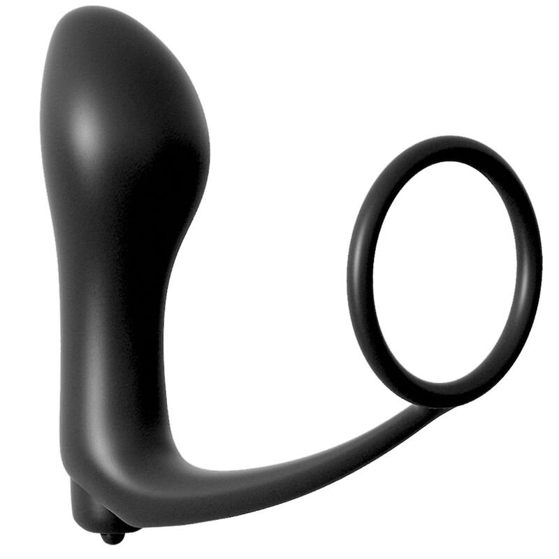 Anal Fantasy Elite Collection Ass Gasm plug anal vibrador con anillo para el pene