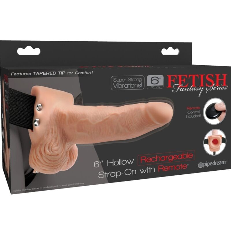 Vibrador Fetish Fantasy Series con arnés ajustable