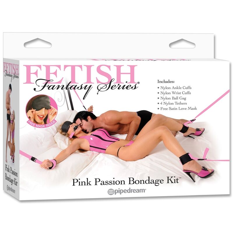 FETISH FANTASY SERIES Esposas bondage rosas