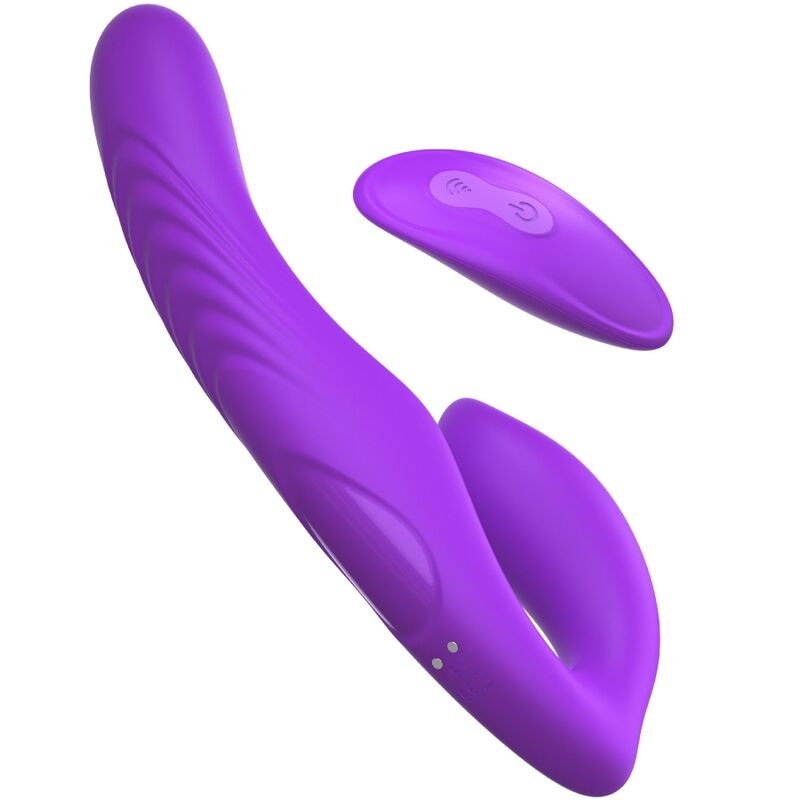 Vibrador doble FANTASY FOR HER con mando a distancia