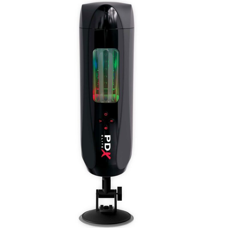 PDX Elite Ultimate Milker 2, masturbador eléctrico con vibrador