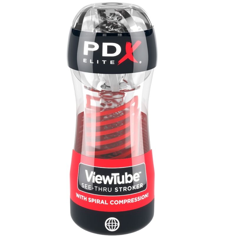 Masturbador transparente PDX ELITE ViewTube 2