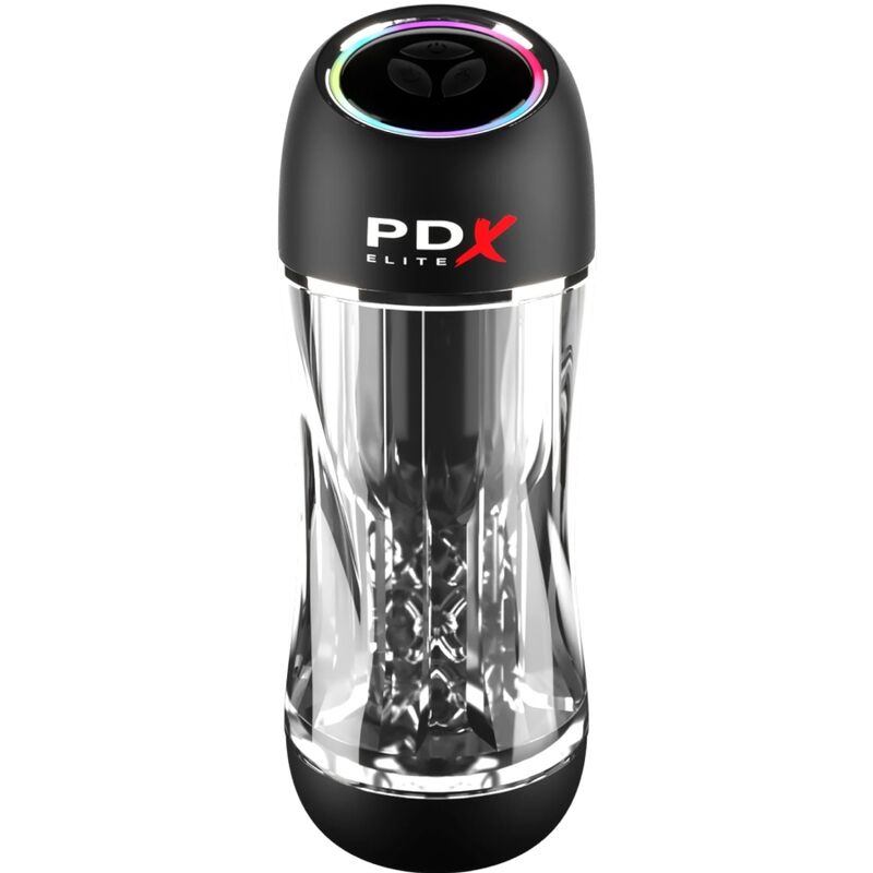 Masturbador automático transparente PDX ELITE Viewtube Pro