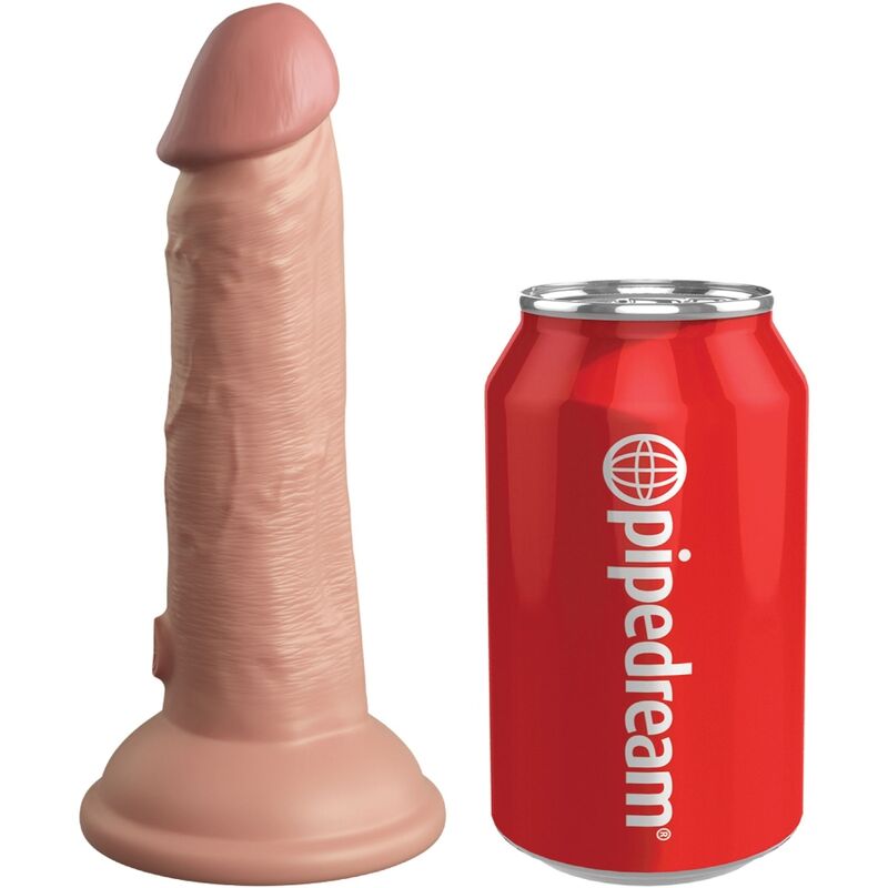 KING COCK Elite dildo realista de silicona con ventosa