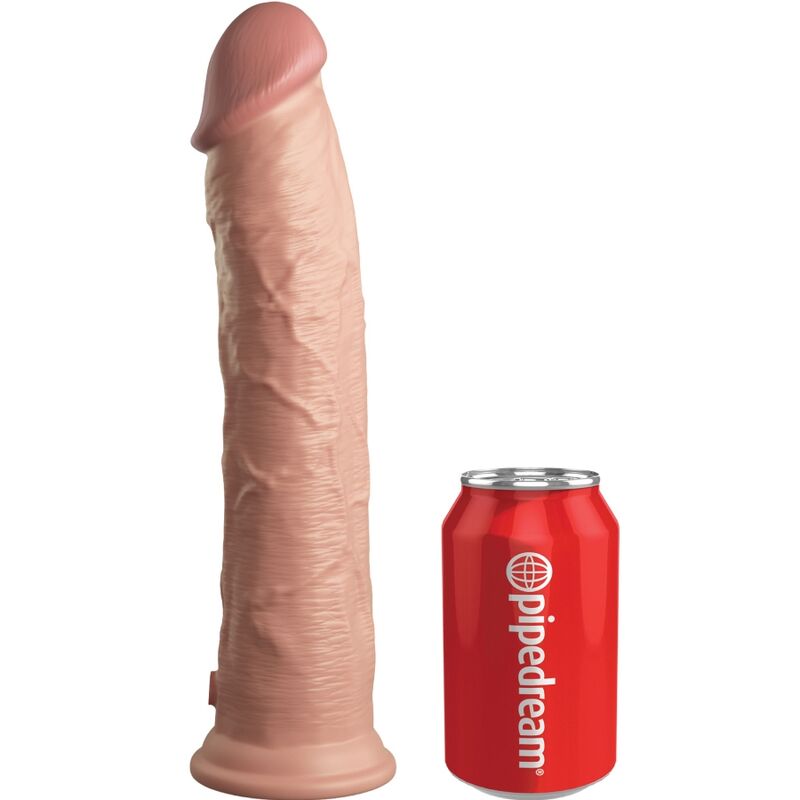 KING COCK Elite dildo realista de silicona, 28 cm