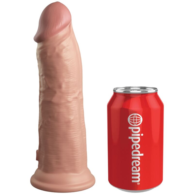 Vibrador realista KING COCK Elite de silicona con ventosa