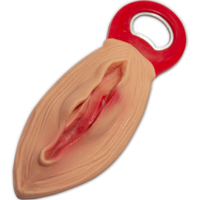 Abrebotellas DIABLO PICANTE con forma de vulva