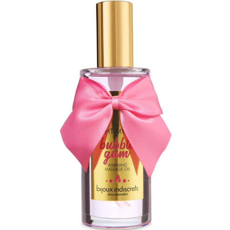 Aceite de masaje con efecto calor Light My Fire de Bijoux Indiscrets