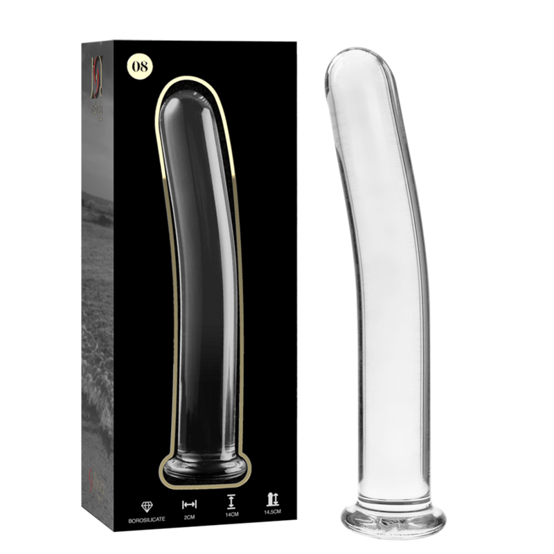 NEBULA SERIES BY IBIZA Model 8 Consolador de cristal