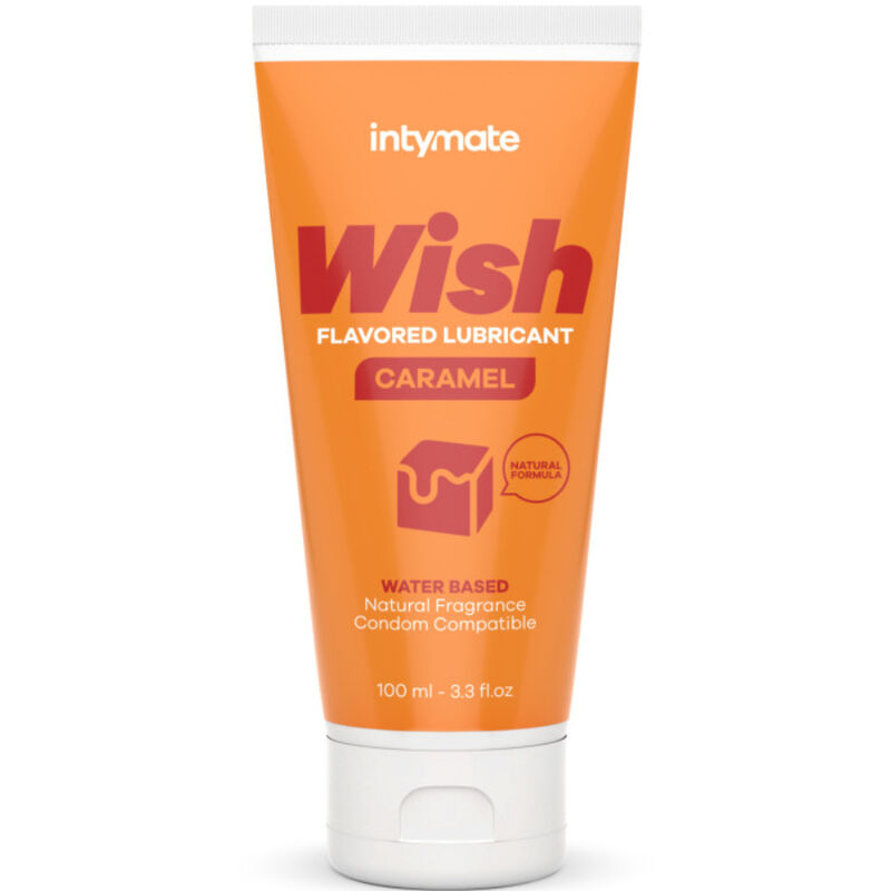Lubricante con sabor Intymate Wish Caramel, 100 ml