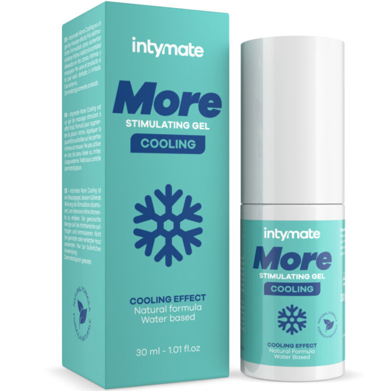 Intymate More Cooling gel de masaje con efecto refrescante a base de agua, 30 ml