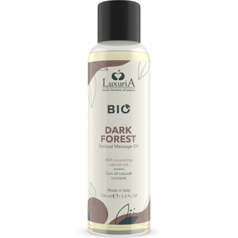 Aceite de masaje INTIMATELINE LUXURIA BIO Dark Forest, 100 ml