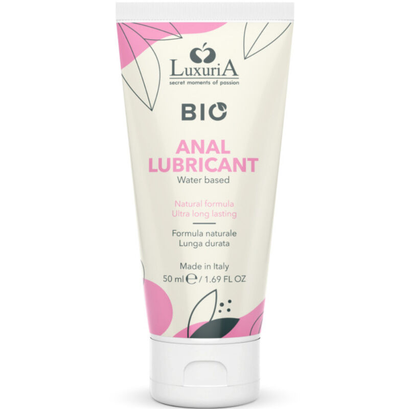 Gel lubricante anal Intimateline Luxuria BIO a base de agua, 50 ml