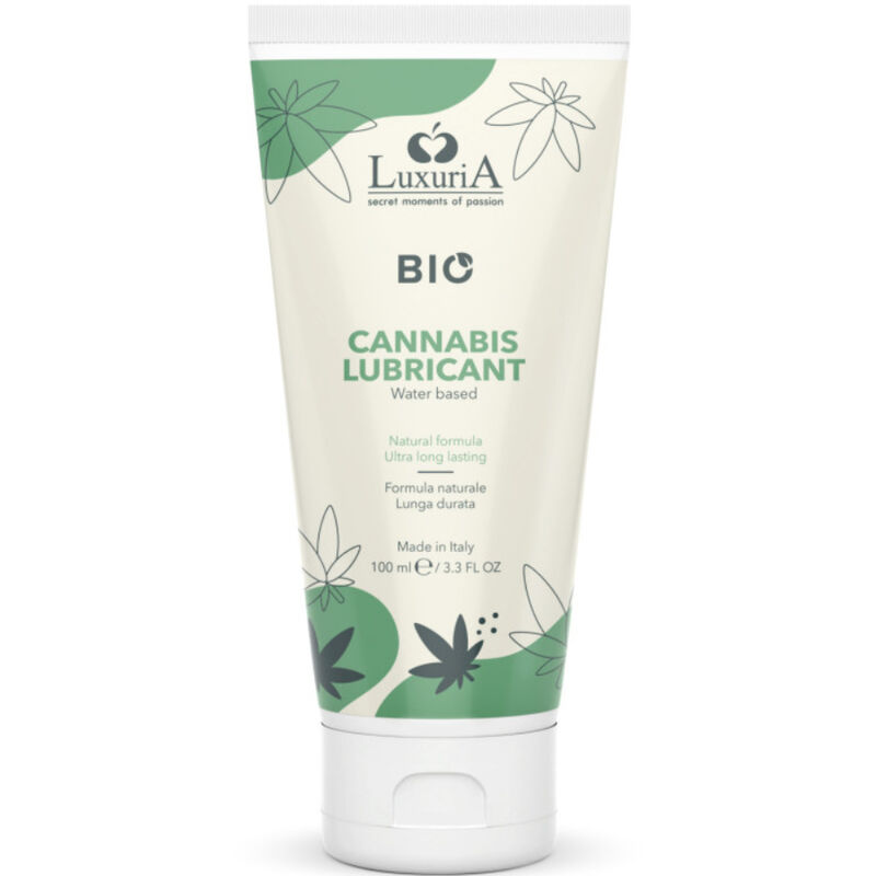 Gel lubricante Intimateline Luxuria Bio Cannabis de base acuosa, 100 ml