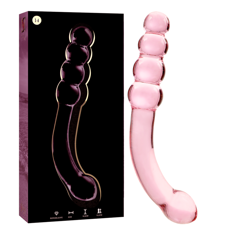 Dildo de cristal NEBULA SERIES BY IBIZA Model 14