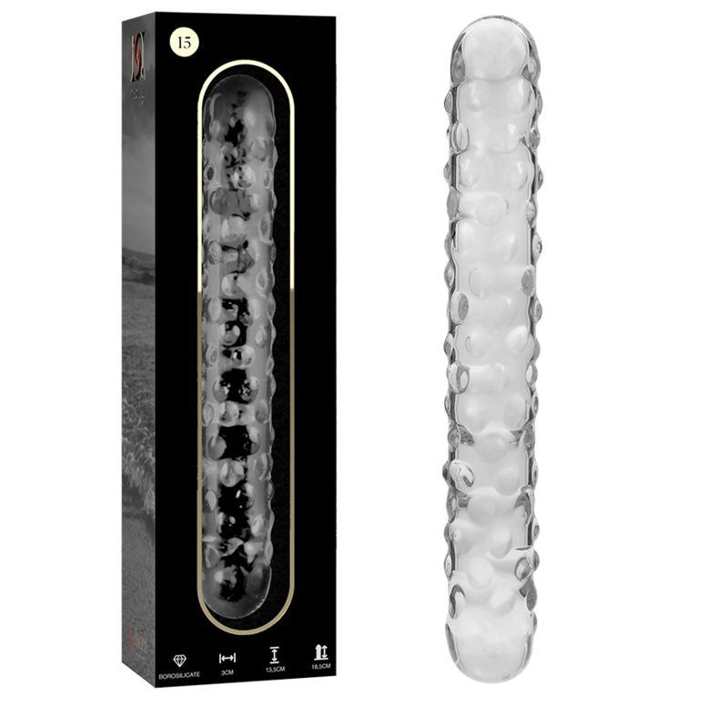 Dildo de cristal NEBULA SERIES BY IBIZA Model 15
