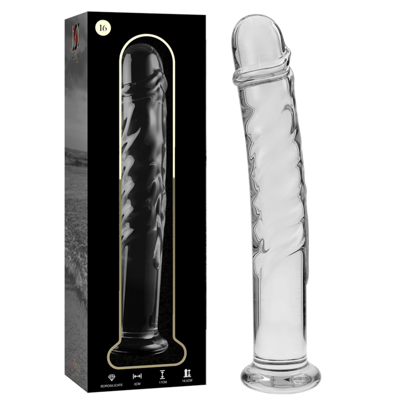 Dildo de cristal NEBULA SERIES BY IBIZA Model 16
