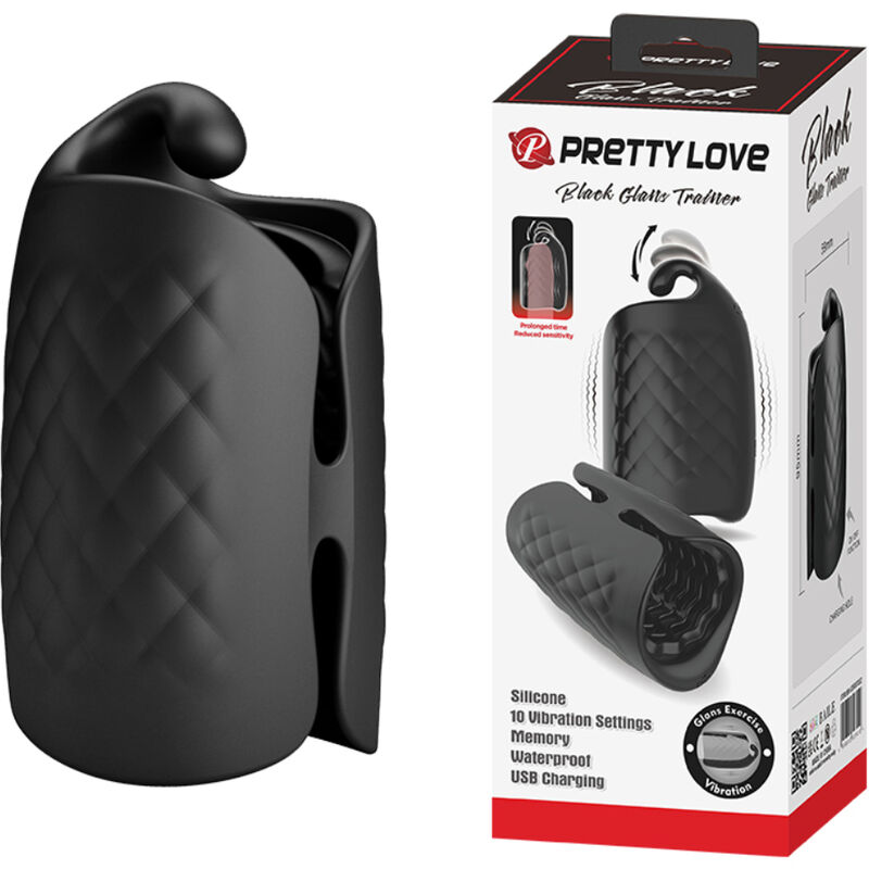 Masturbador vibrador de silicona Pretty Love