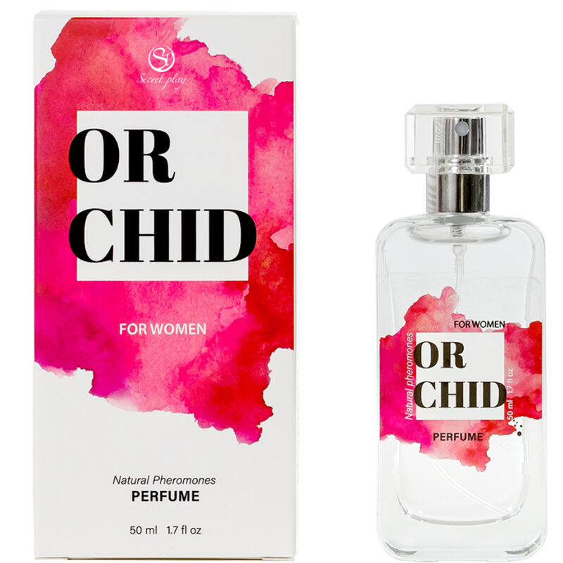 SECRETPLAY Orchid perfume con feromonas en spray, 50 ml