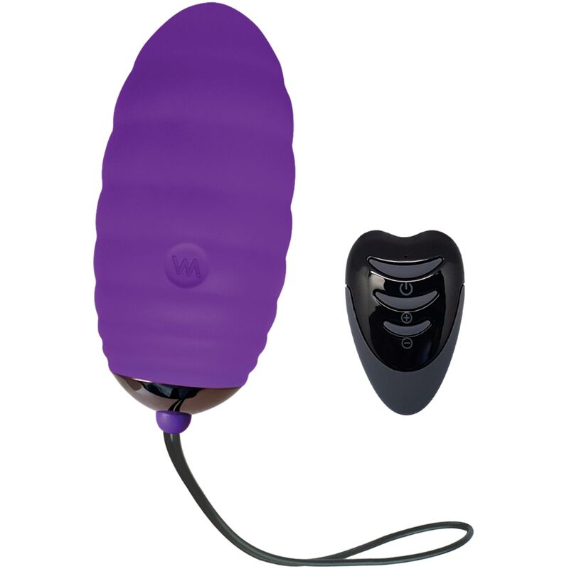 Huevo vibrador con mando a distancia y 10 programas para disfrutar con discreción ADRIEN LASTIC