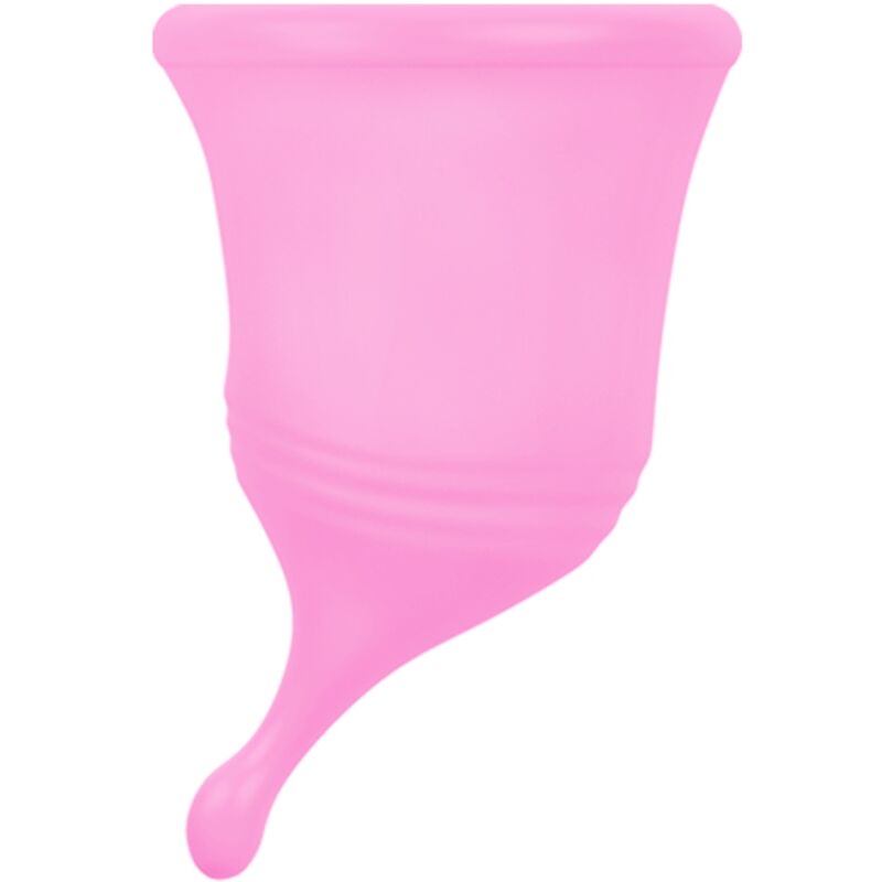 Copa menstrual de silicona platino, talla S, hasta 12 horas de comodidad FEMINTIMATE