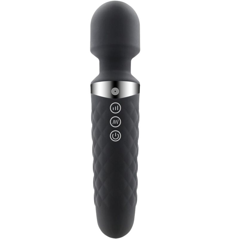 Mini vibrador tipo wand con 16 intensidades para estimular el clítoris de forma precisa ALIVE
